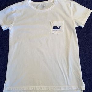 Vineyard Vines Girls Short Sleeve White T-Shirt
